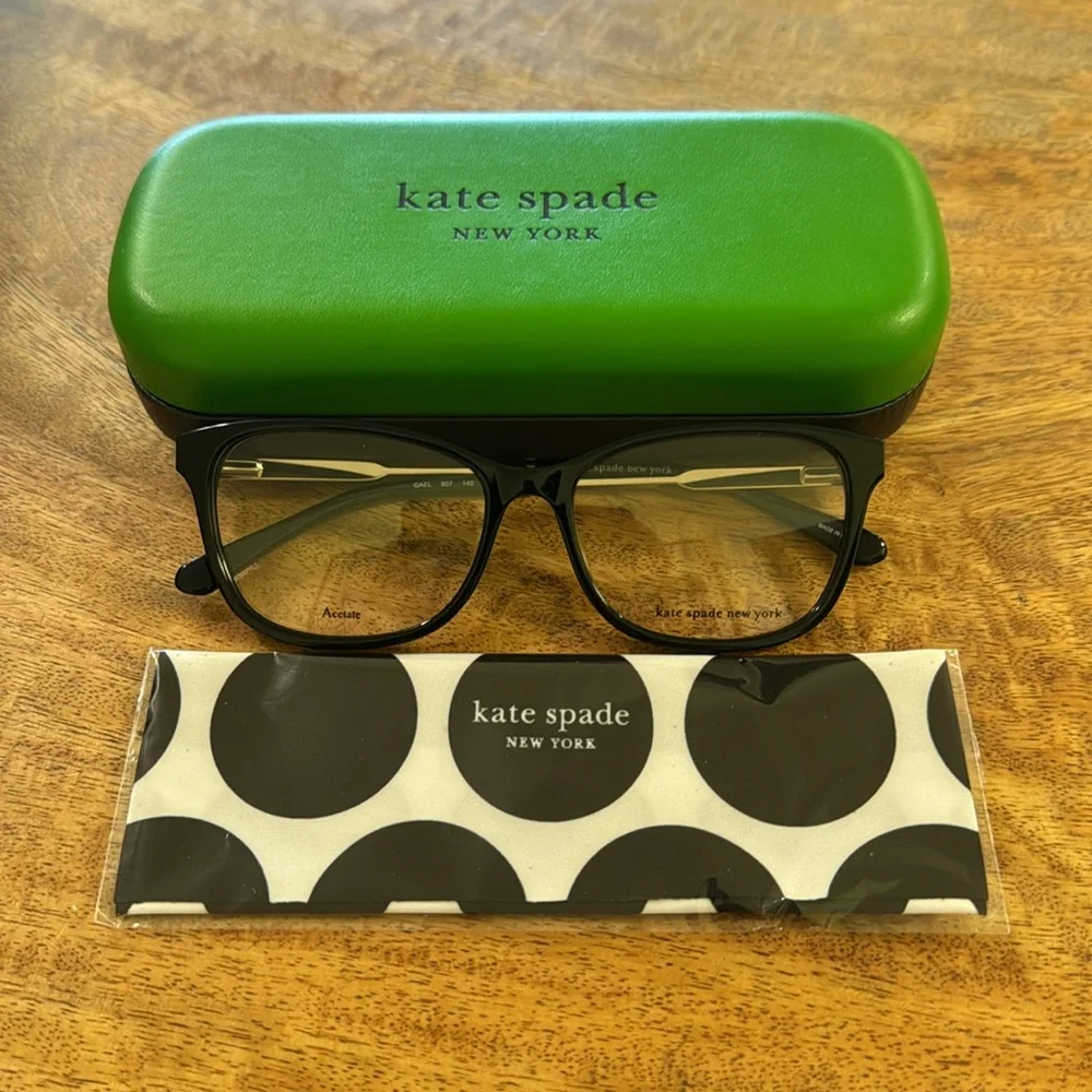 Kate Spade Gael women’s eyeglass frame black